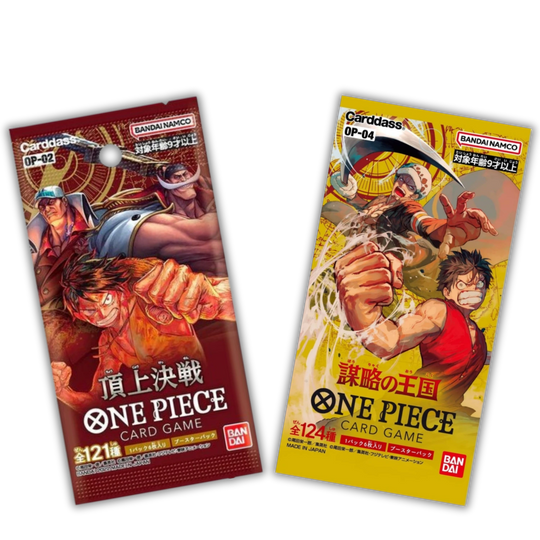 One Piece Card Game - Zestaw OP02 &amp; OP04 [JP]