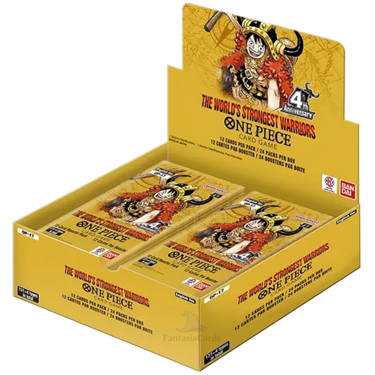 One Piece Card Game - OP17 - Οι Ισχυρότεροι Πολεμιστές του Κόσμου - Display [ENG]