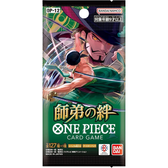 One Piece Card Game - OP12 - Δεσμοί Δασκάλου και Μαθητή - Display [JP]