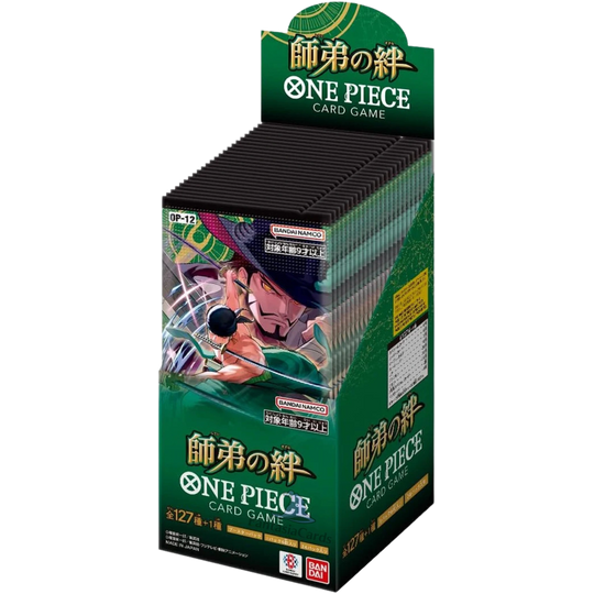 One Piece Card Game - OP12 - Δεσμοί Δασκάλου και Μαθητή - Display [JP]