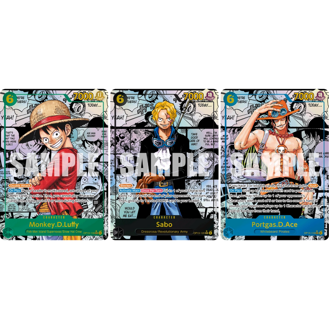 One Piece Card Game - OP13 - Portando avanti la sua volontà - Booster [ENG]