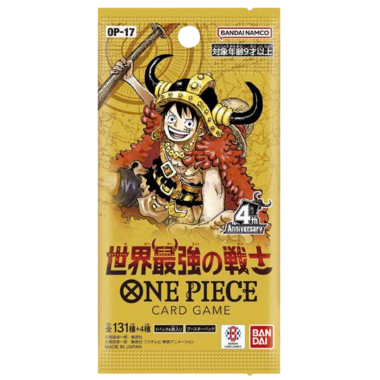 One Piece Card Game - OP17 - The Worlds Strongest Warriors - Display [JP]