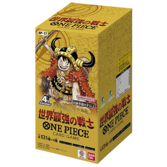 One Piece Card Game - OP17 - The Worlds Strongest Warriors - Display [JP]