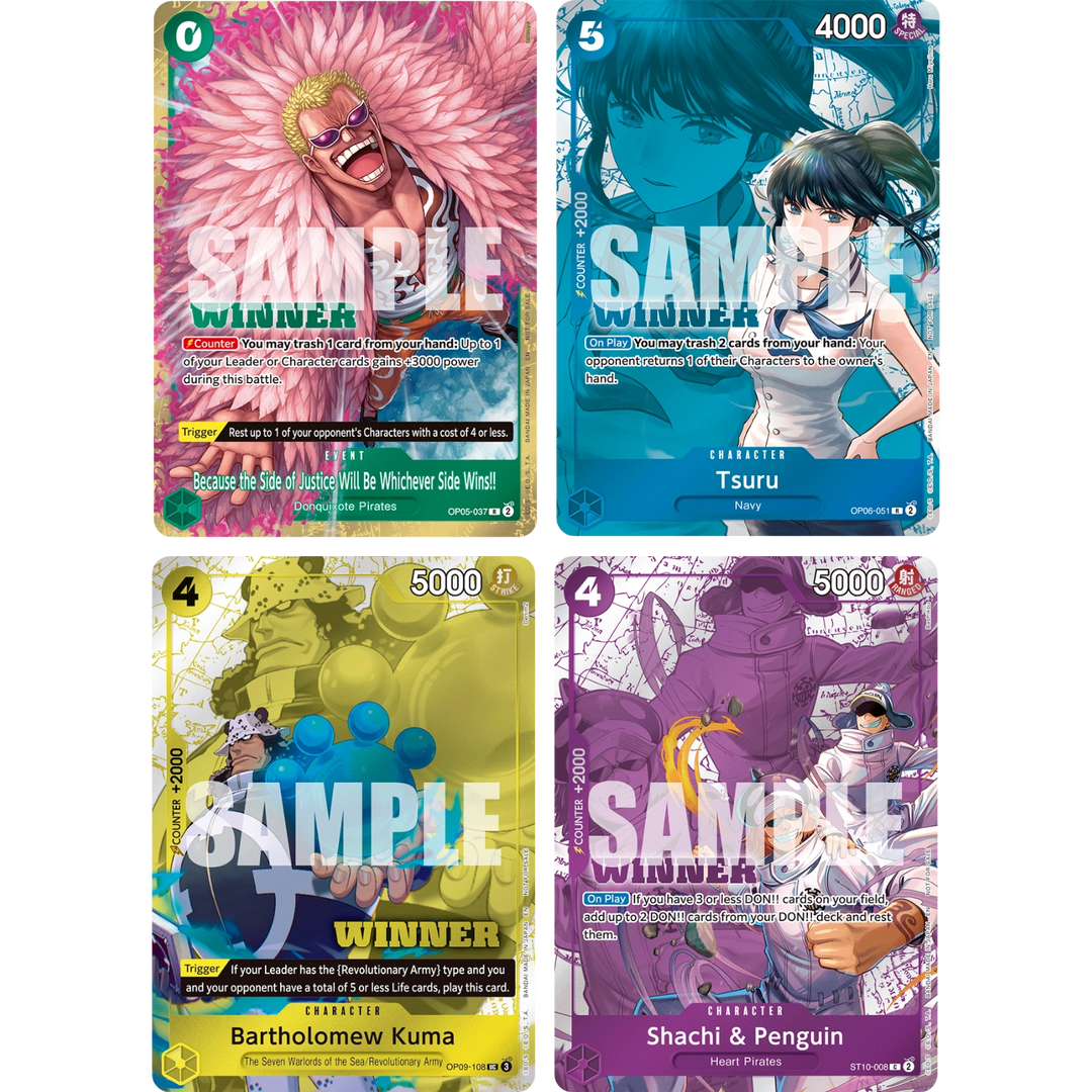 One Piece Card Game - Winner Pack 2025 Vol.4 [ENG]