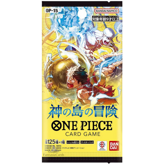 One Piece Card Game - OP15 - La aventura de la isla de Dios - Booster [JP]