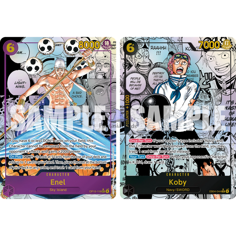 One Piece Card Game - OP15 - Avventura sull'isola di Kami - Booster [ENG]