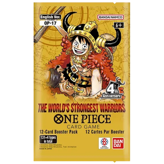 One Piece Card Game - OP17 - Los guerreros más fuertes del mundo - Booster [ING]