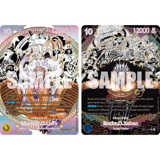 One Piece Card Game - OP17 - Οι Ισχυρότεροι Πολεμιστές του Κόσμου - Display [ENG]