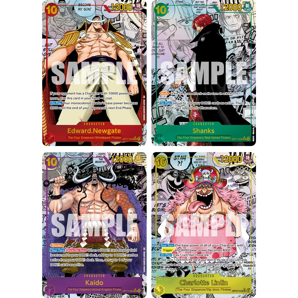 One Piece Card Game - OP17 - Οι Ισχυρότεροι Πολεμιστές του Κόσμου - Display [ENG]