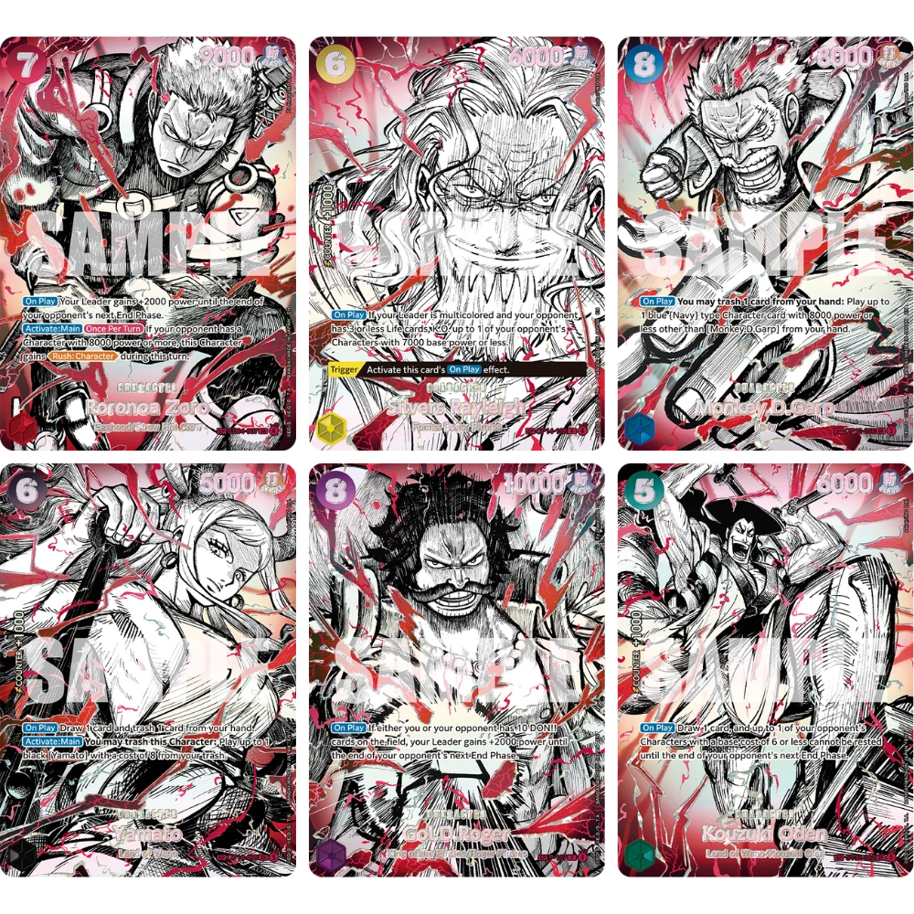 One Piece Card Game - OP17 - Οι Ισχυρότεροι Πολεμιστές του Κόσμου - Display [ENG]