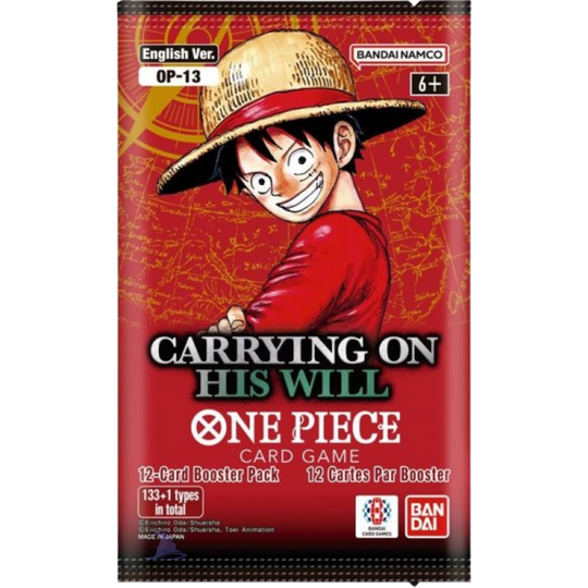 One Piece Card Game - OP13 - Portando avanti la sua volontà - Booster [ENG]
