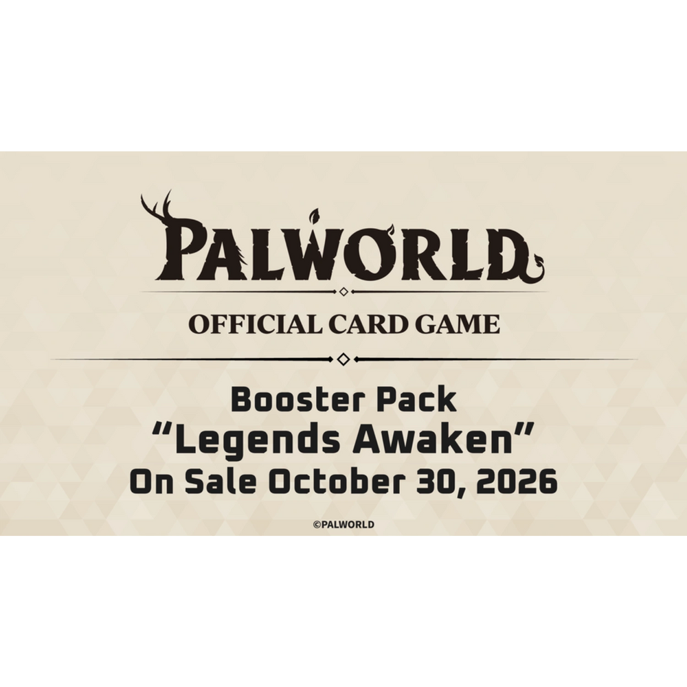 Palworld - BP02 - Legends Awaken - Booster [ENG] (Vorbestellung - Release: 30.10.26)