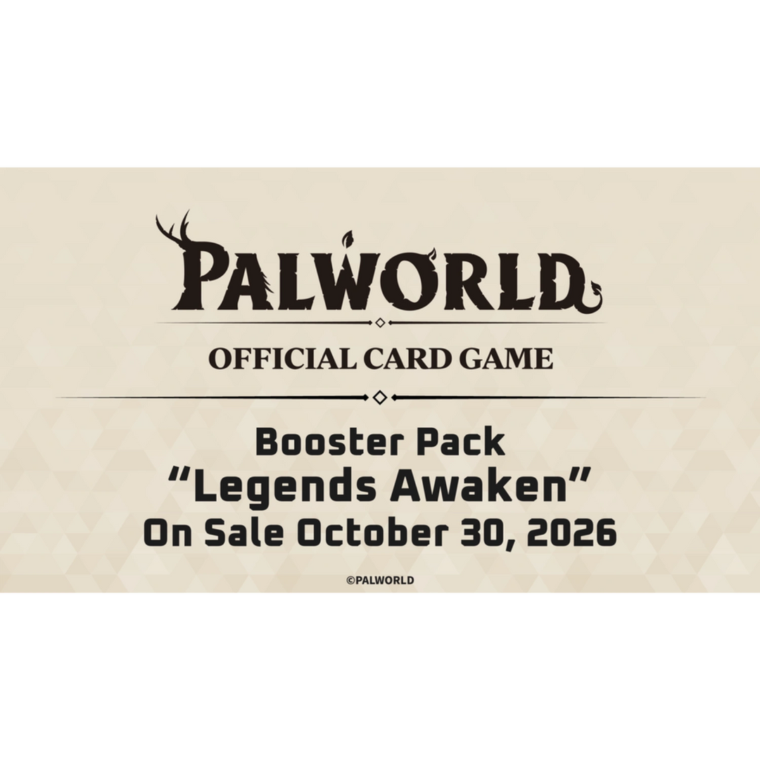 Palworld - BP02 - Legends Awaken - Display [ENG] (Vorbestellung - Release: 30.10.26)