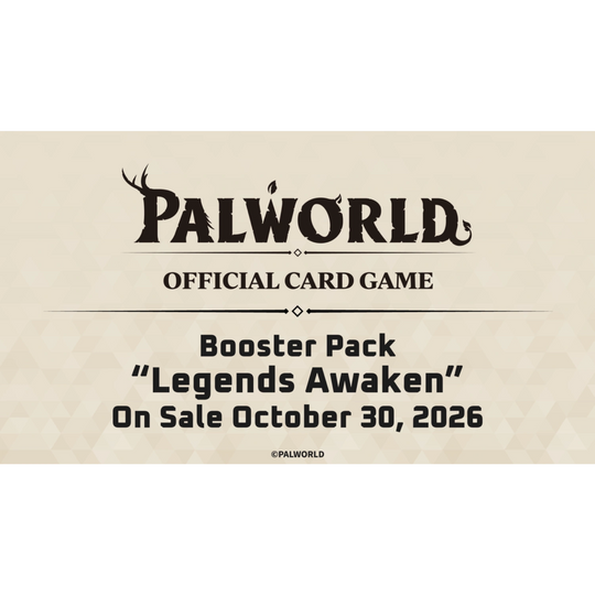 Palworld - BP02 - Legends Awaken - Display [ENG] (Vorbestellung - Release: 30.10.26)
