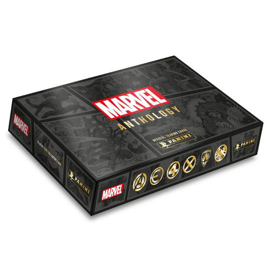 Κουτί-θησαυρός με συλλεκτικές κάρτες Panini Marvel Anthology