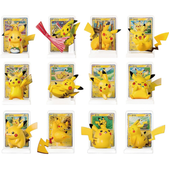 Pokemon - 30th Celebration - Pikachu Figure Set Collection [S-CHN]