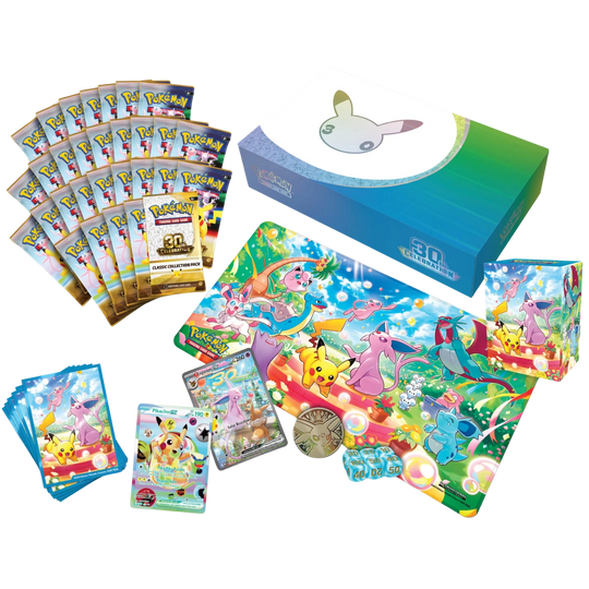 Pokémon - Celebrazione del 30° anniversario - Collezione Ultra Premium - Mentali [ENG]