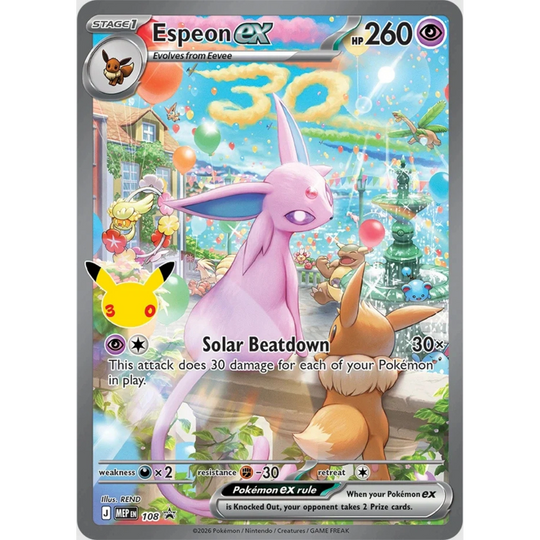 Pokémon - Celebrazione del 30° anniversario - Collezione Ultra Premium - Mentali [ENG]