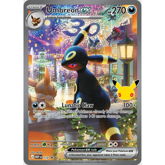 Pokémon - Celebrazione del 30° anniversario - Collezione Ultra Premium - Umbreon [ENG]