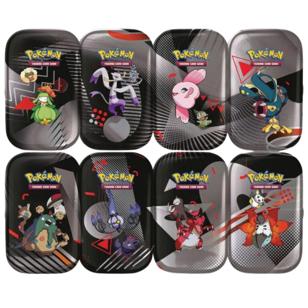 Pokemon - Black Bolt &amp; White Flare - Mini-Tin Display [ENG]