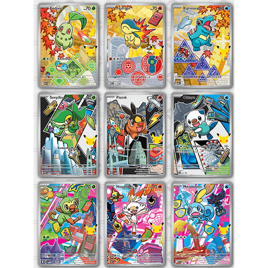 Pokémon - Συλλογή εικονογραφήσεων πρώτων συντρόφων Σειρά 2 [DE]
