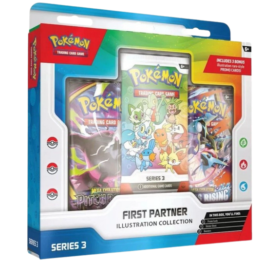 Pokémon - Συλλογή εικονογραφήσεων με τα πρώτα Pokémon συντρόφους, Σειρά 3 [ΑΓΓΛΙΚΑ]