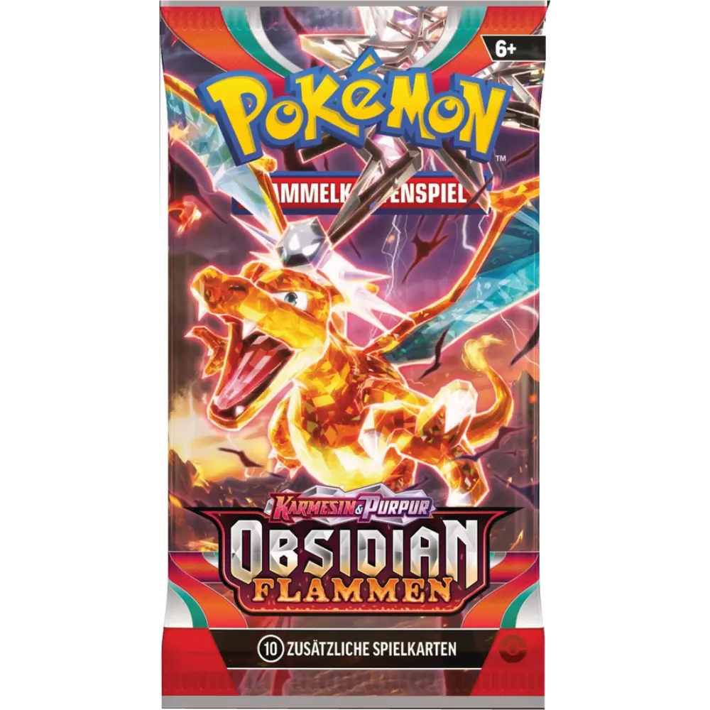 Pokemon Obsidian Flammen Booster Deutsch