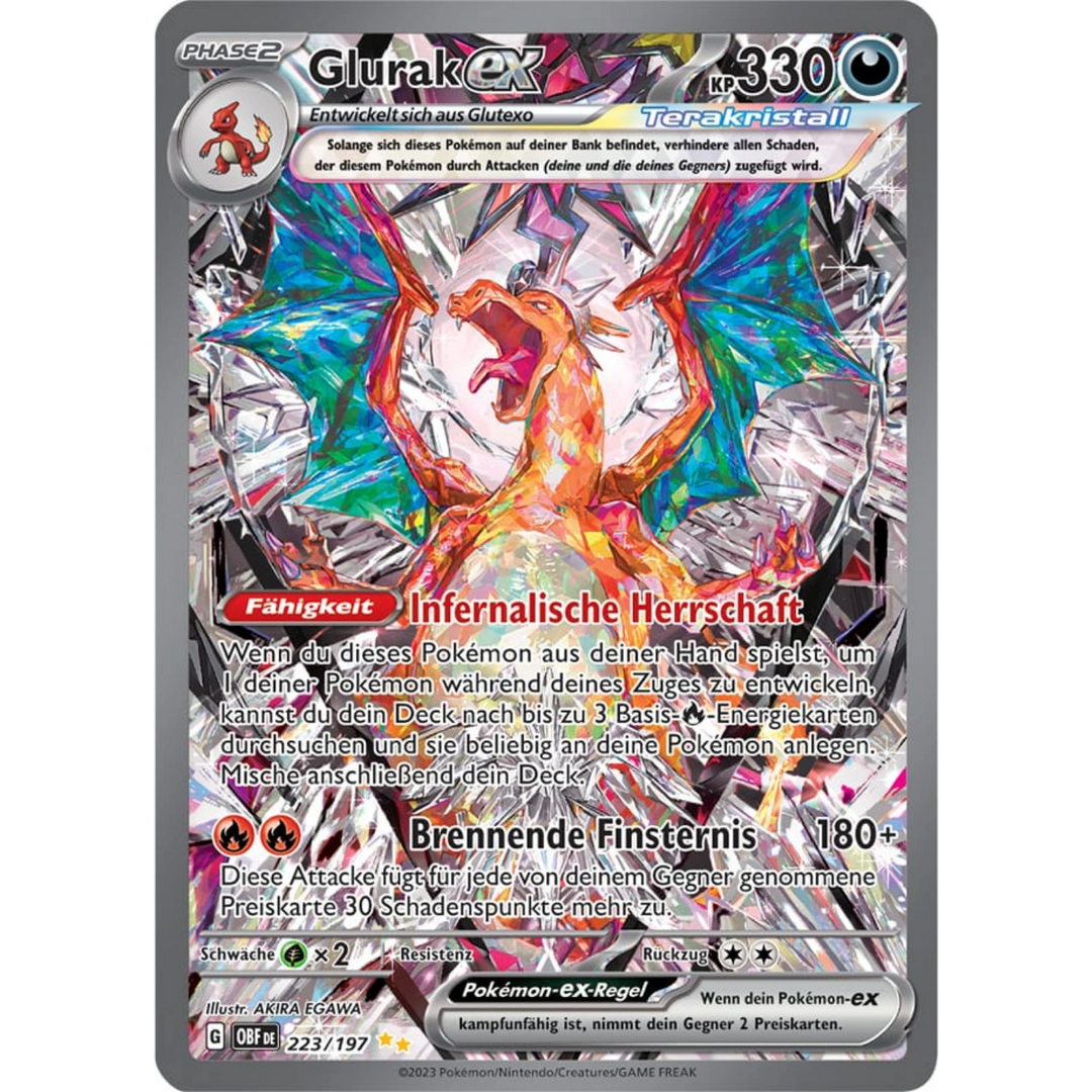 Pokémon - Płomienie Obsydianu - Booster [DE]