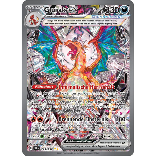 Pokémon - Płomienie Obsydianu - Booster [DE]