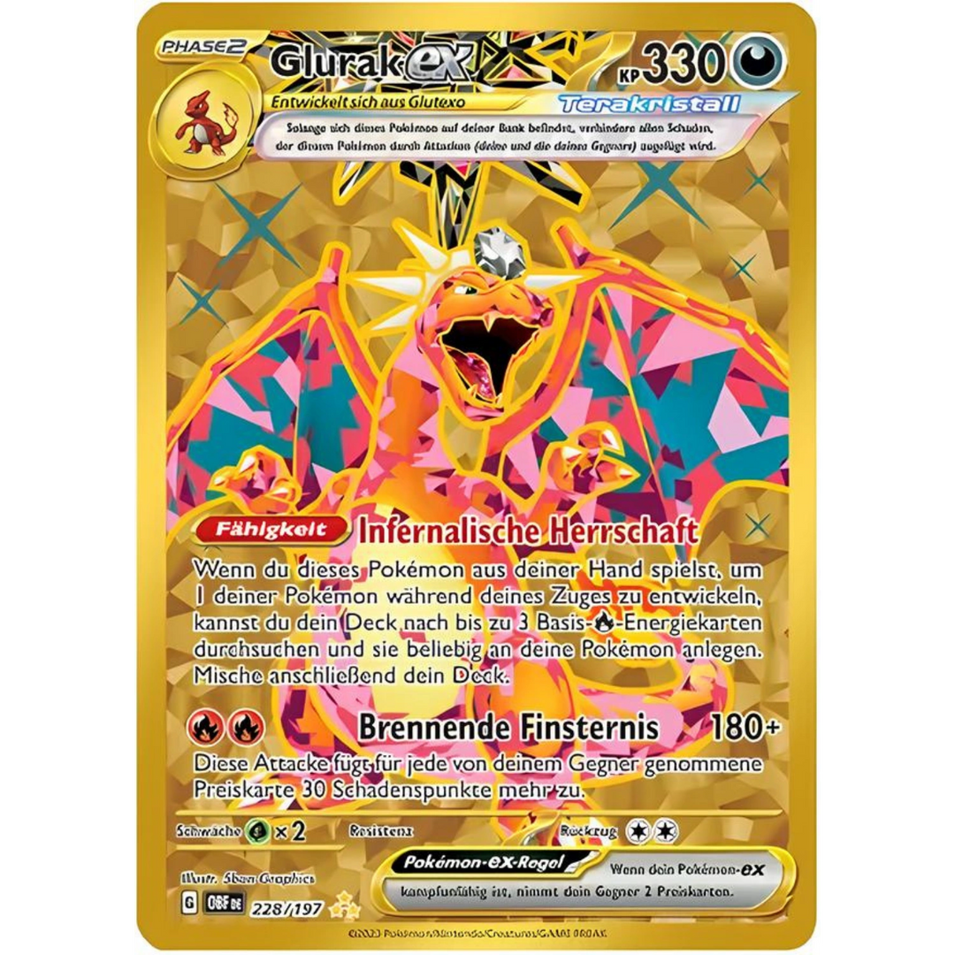 Pokémon - Płomienie Obsydianu - Booster [DE]