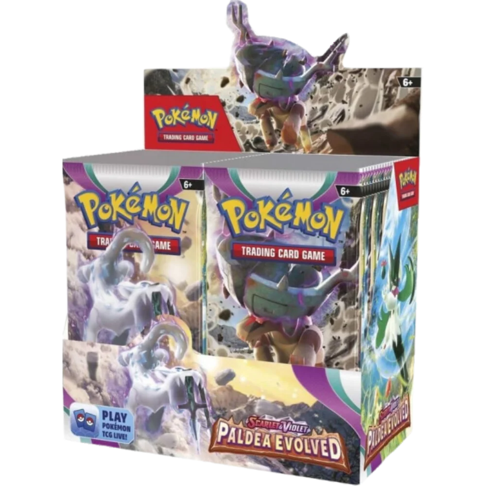 Pokemon Paldea Evolved Display Englisch