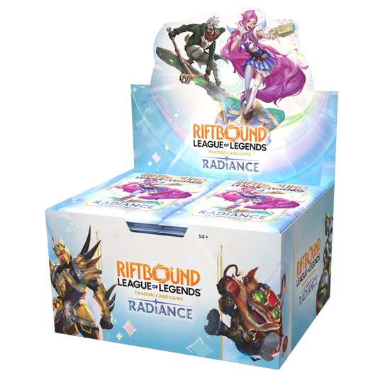Riftbound: Juego coleccionable de League of Legends - 5.ª expansión: Radiance - Caja de 36 sobres [ING]