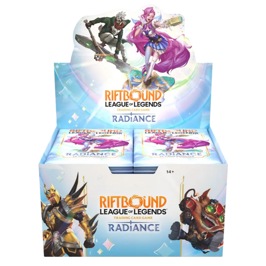 Riftbound: Juego coleccionable de League of Legends - 5.ª expansión: Radiance - Caja de 36 sobres [ING]