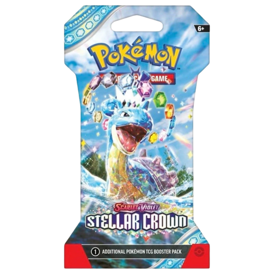 Pokémon - Stellar Crown - Booster με ατομική συσκευασία [ENG]