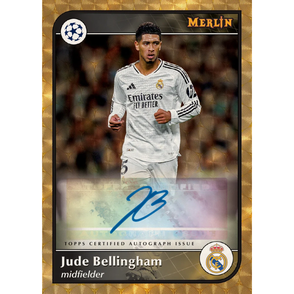 Topps 2024-25 Chrome Merlin UEFA Club Competitions - Value Box