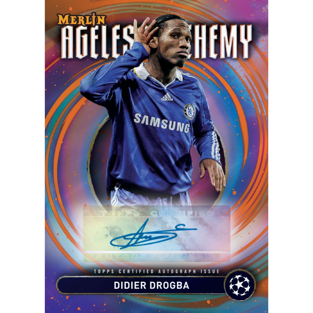 Topps 2024-25 Chrome Merlin UEFA Club Competitions - Value Box