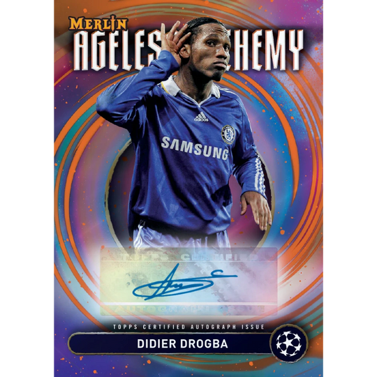 Topps 2024-25 Chrome Merlin UEFA Club Competitions - Value Box