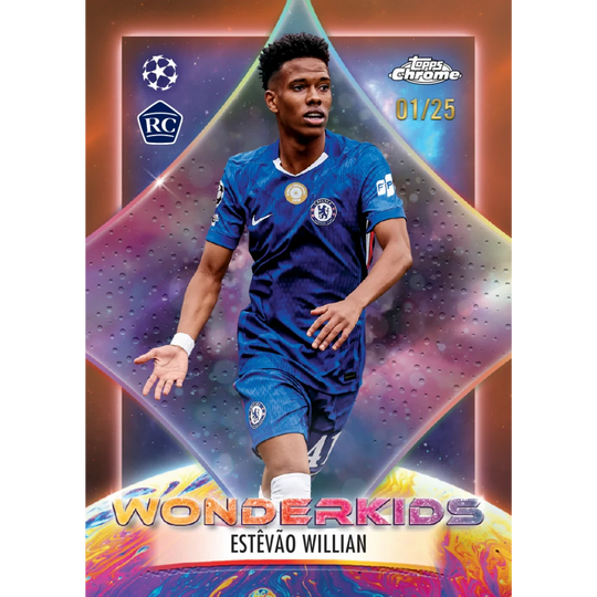 Topps 2025-26 Chrome UEFA Club Competitions - Hobby Box - EINZELPACK