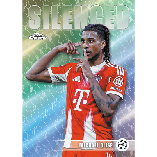 Topps 2025-26 Chrome UEFA Club Competitions - Hobby Box - EINZELPACK