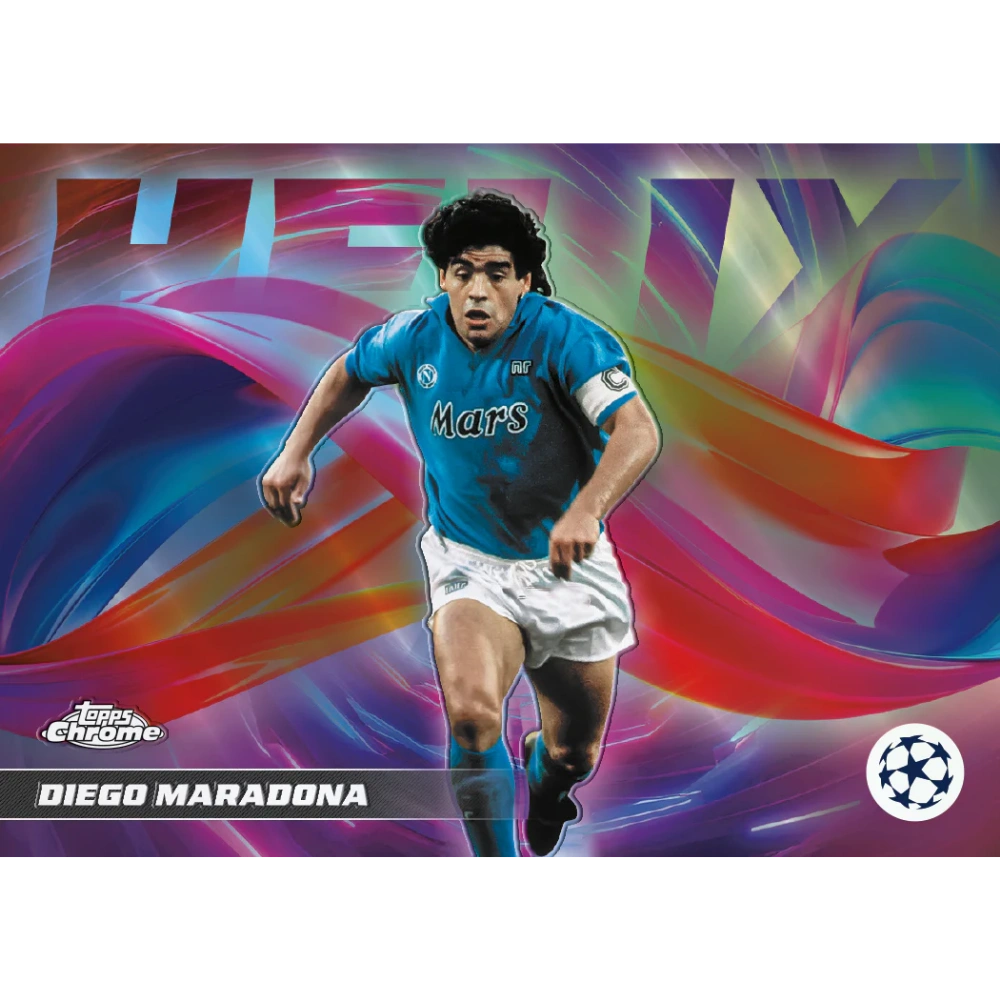 Topps 2025-26 Chrome UEFA Club Competitions - Hobby Box - EINZELPACK
