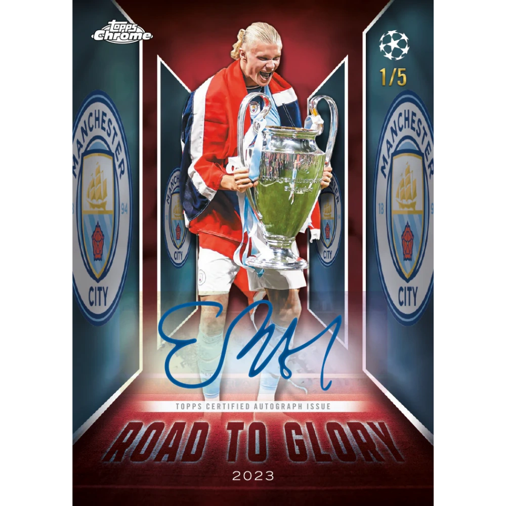 Topps 2025-26 Chrome UEFA Club Competitions - Hobby Box - EINZELPACK