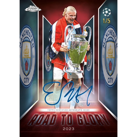 Topps 2025-26 Chrome UEFA Club Competitions - Hobby Box - EINZELPACK