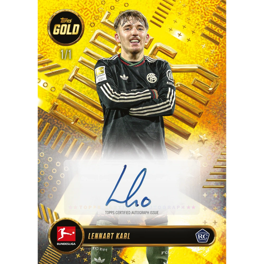 Topps 2025-26 Gold Bundesliga - Caja Hobby