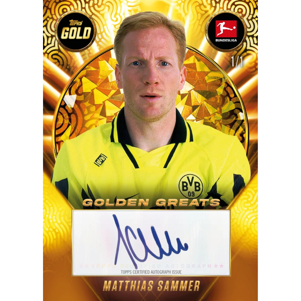 Topps 2025-26 Gold Bundesliga - Caja Hobby