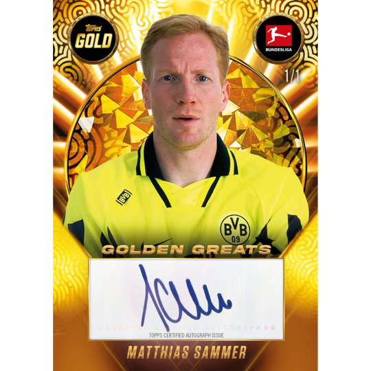 Topps 2025-26 Gold Bundesliga - Caja Hobby