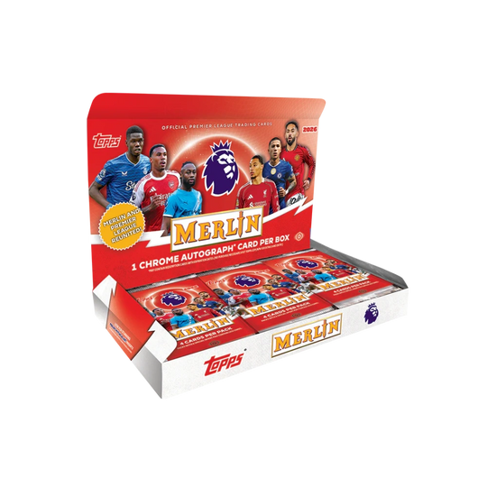 Topps 2025-26 Merlin Premier League - Συλλεκτικό κουτί Hobby