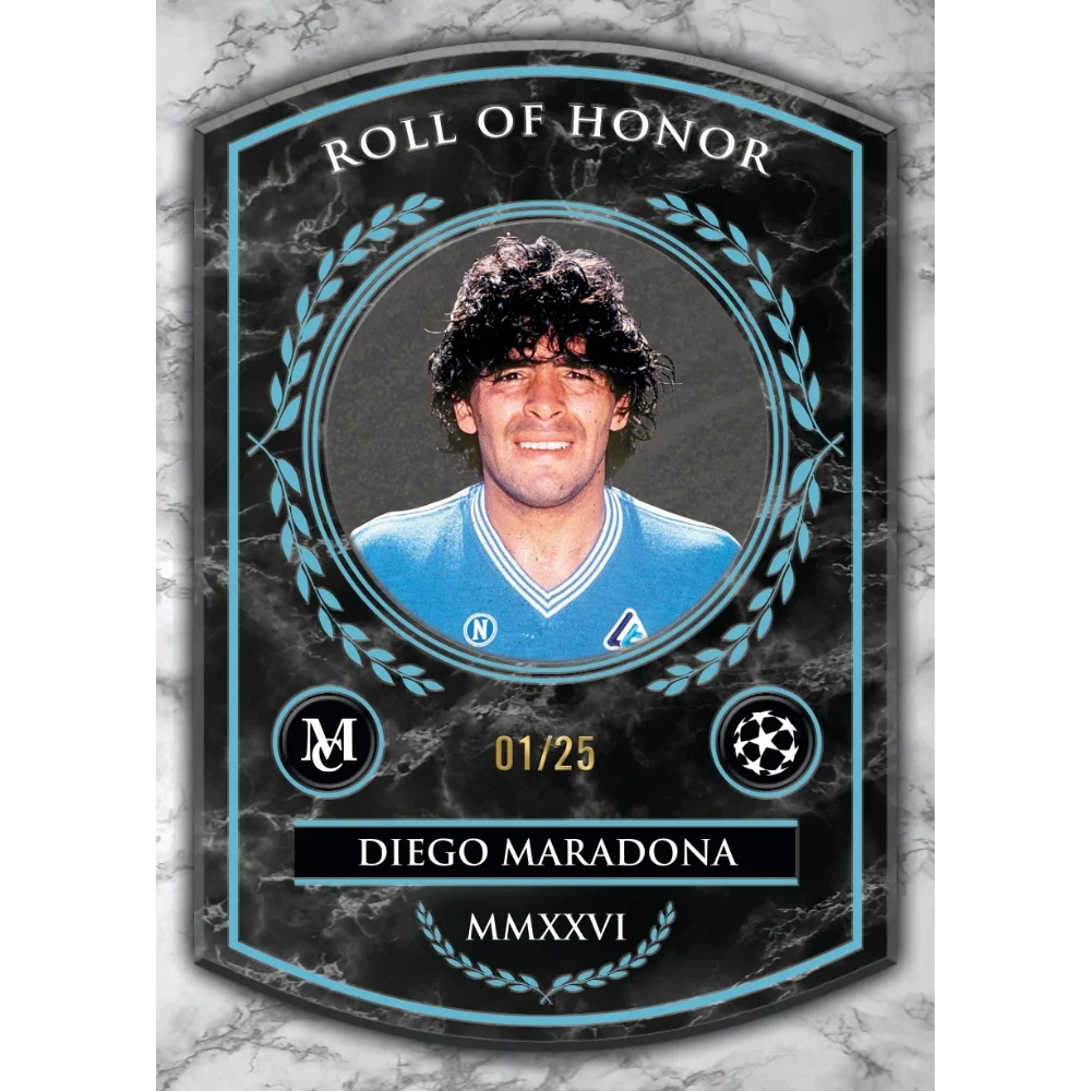 Topps 2025-26 Museo de las Competiciones de Clubes de la UEFA - Caja Hobby