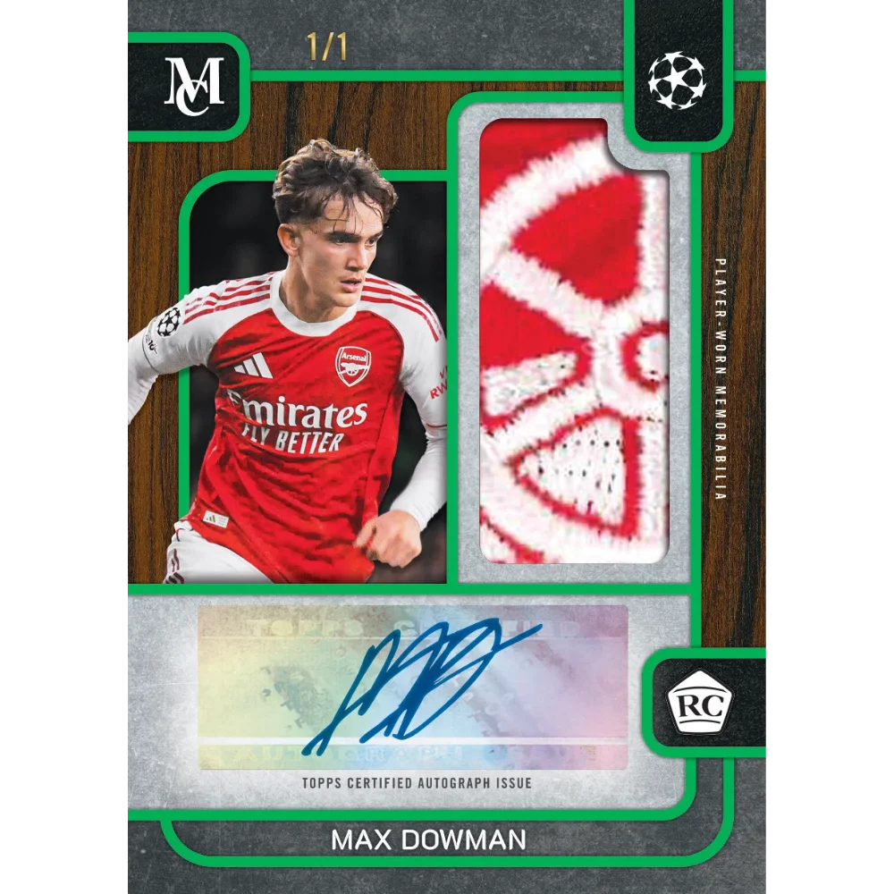 Topps 2025-26 Museo de las Competiciones de Clubes de la UEFA - Caja Hobby