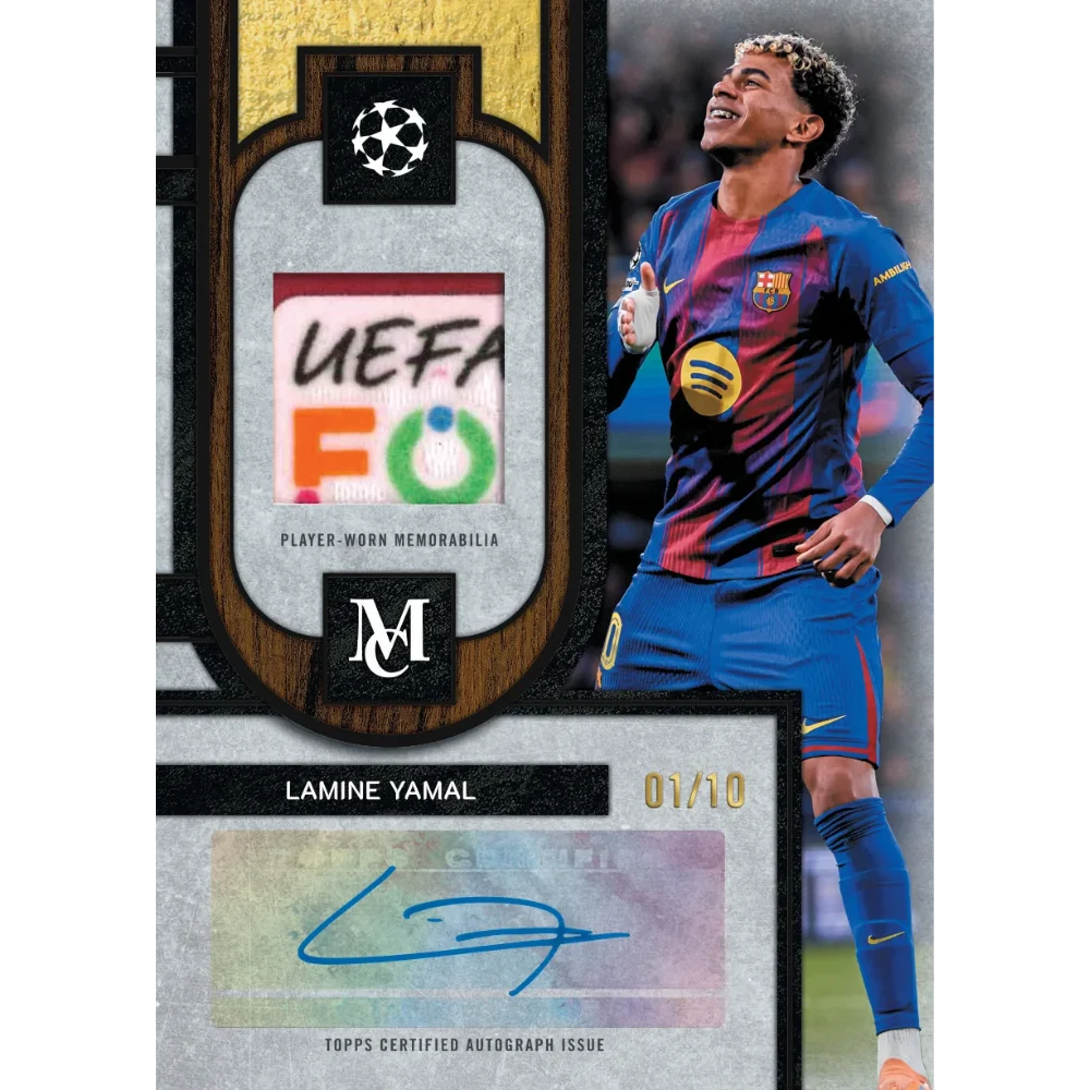 Topps 2025-26 Museo de las Competiciones de Clubes de la UEFA - Caja Hobby