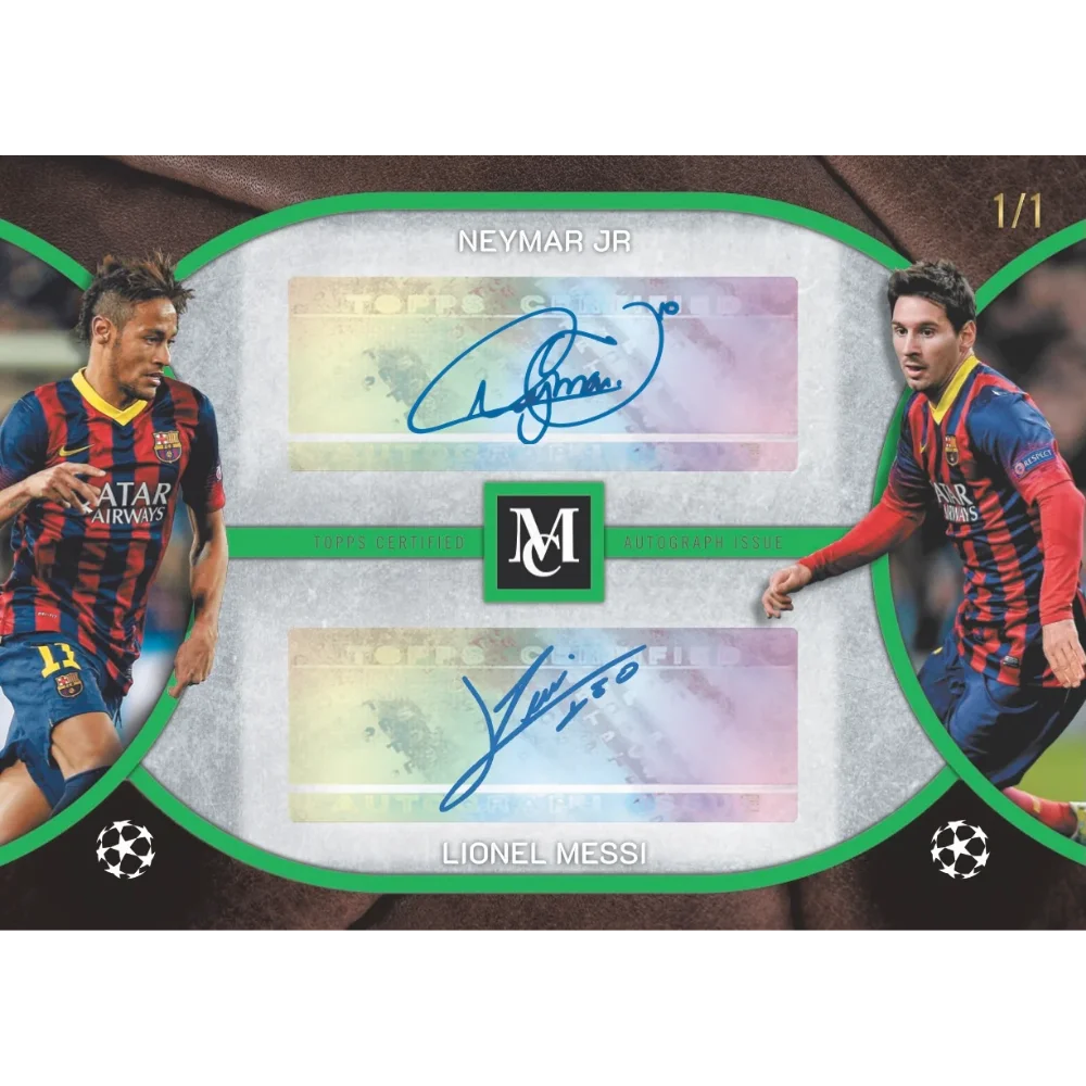 Topps 2025-26 Museo de las Competiciones de Clubes de la UEFA - Caja Hobby